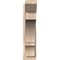 Ekena Millwork Balboa Slat Smooth Outlooker, Douglas Fir, 7 1/2"W x 28"D x 32"H OUT08X28X32BOA06SDF - alternate 2